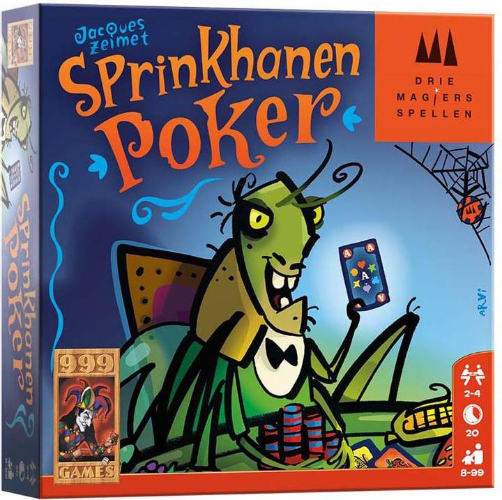 Produktbild 999Games 999 Games Grasshopper Poker Kartenspiel