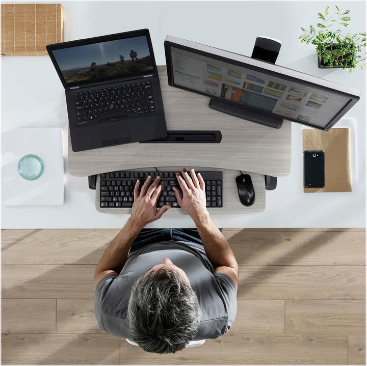 Produktbild Ergotron WorkFit Steh-Sitz Arbeitsplatz