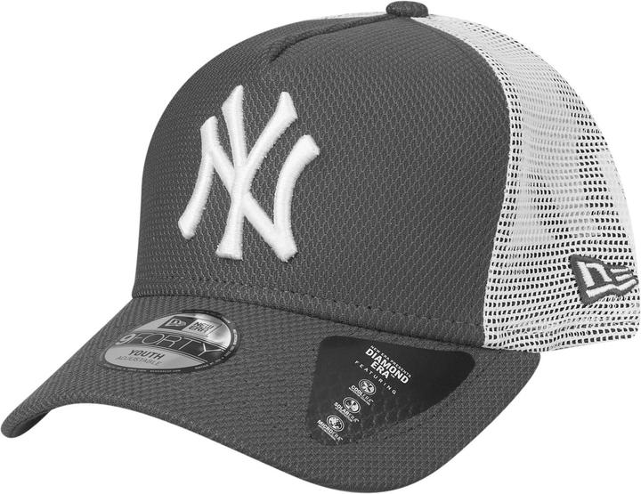 New Era Kinder Cap - DIAMOND TRUCKER NY Yankees grau Child (52, 53, 54)