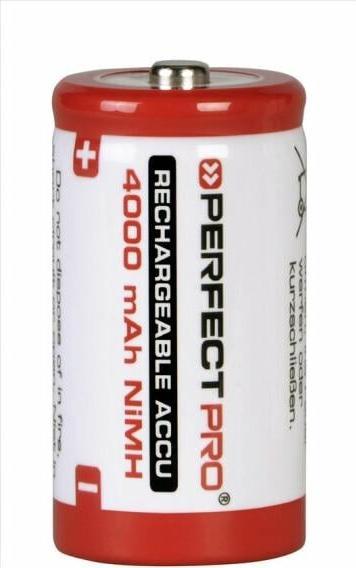 PerfectPro NiMH batteries C (2 pcs., C, 4000 mAh)