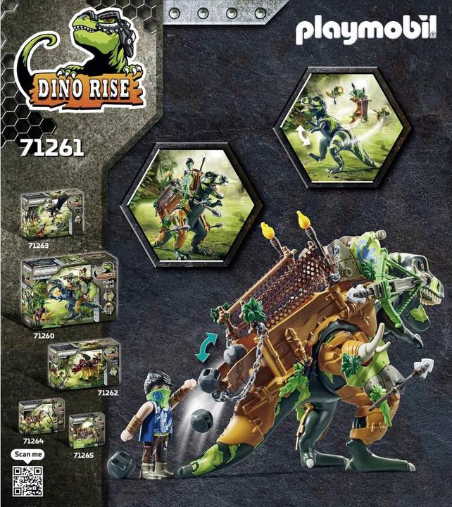 Actual product image Playmobil 71261 T-Rex (71261, Playmobil Dino Rise)