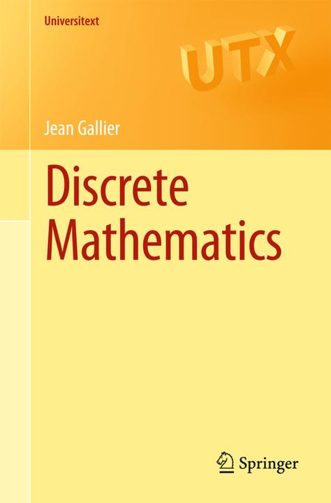 Produktbild Discrete Mathematics (Englisch, Jean Gallier, 2011)