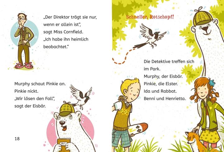 Actual product image Die Schule der magischen Tiere ermittelt 2: Der Hausschuh-Dieb (Zum Lesenlernen) (German, Nina Dulleck, Margit Auer, 2020)