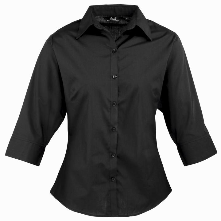 Produktbild Premier Popeline Bluse Arbeitshemd 34 Arm (48)