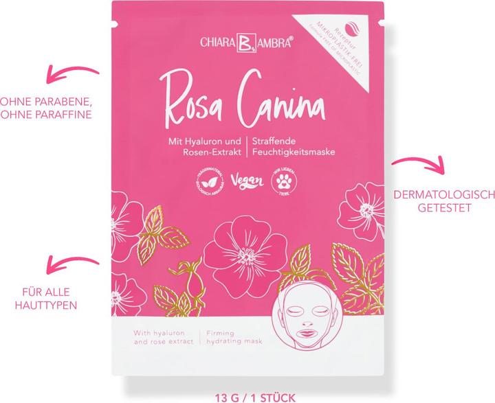 Actual product image Chiara Ambra Cloth Mask Pink Canina (20 ml)