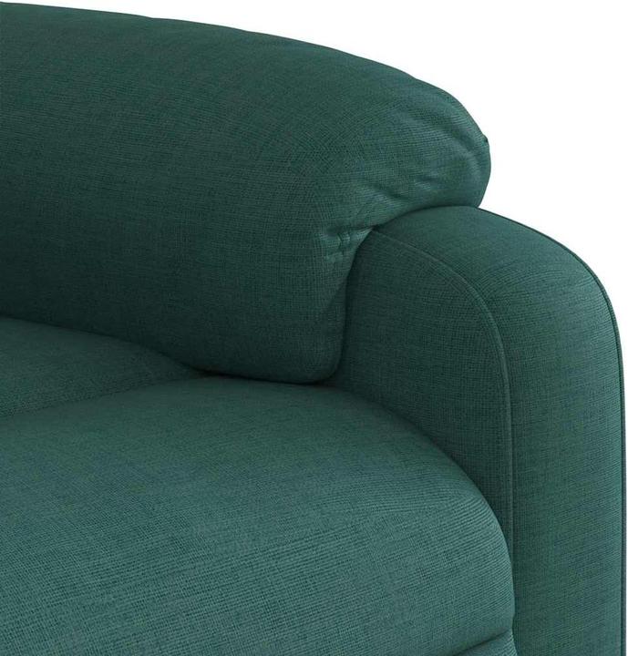 Immagine prodotto VidaXL Poltrona massaggiante in tessuto verde scuro,Colore: verde scuro,Materiale