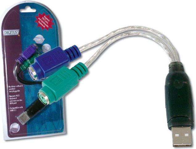Productafbeelding Digitus USB naar PS/2 adapterkabel