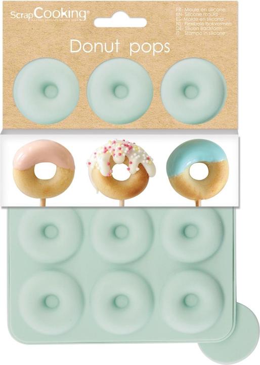 Produktbild ScrapCooking Silikon Backform für 12 Mini-Donuts