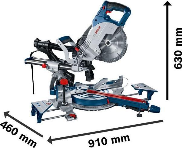 Actual product image Bosch Professional Panel saw GCM 8 SJL - EU version, with circular saw blade 216 x 30 mm