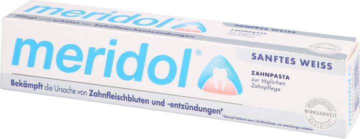 Productafbeelding Meridol Zachte Witte Tandpasta (75 ml)