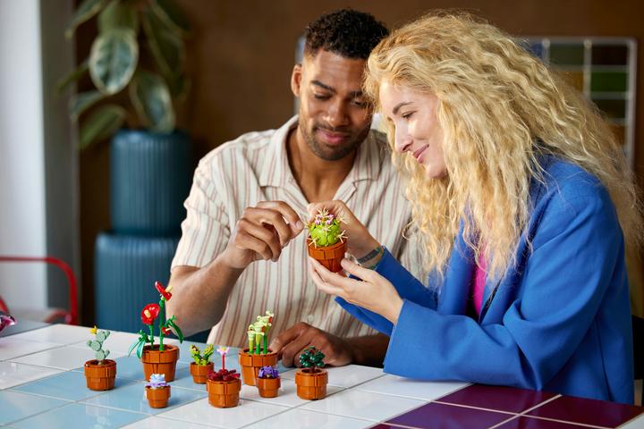 Actual product image LEGO Mini plants (10329, LEGO Icons, LEGO Botanical)