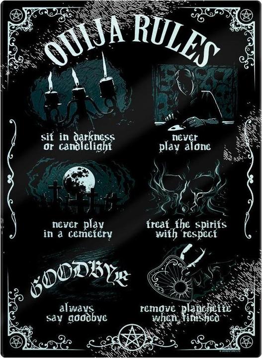 Immagine prodotto Grindstore Tagliere Regole della Tavola Ouija