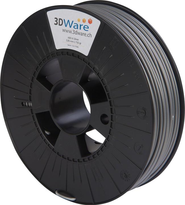 Produktbild Dutch Filaments Filament (ABS-X, 2.85 mm, 750 g, Silber)