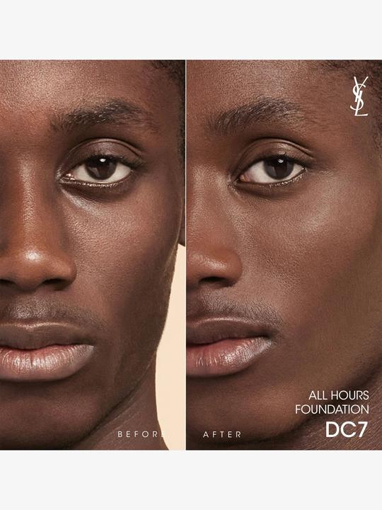Actual product image Yves Saint Laurent All Hours Foundation Deep Cool 7 Fl 25 ml (No. 07 - Deep Cool)