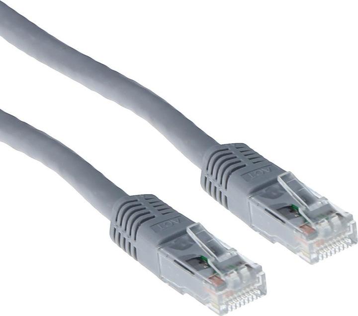 Produktbild Grey 20 meter U/UTP CAT5E patch cable with RJ45 connectors. Cat5e u/utp grey 20.00m (U/UTP, CAT5e, 20 m)