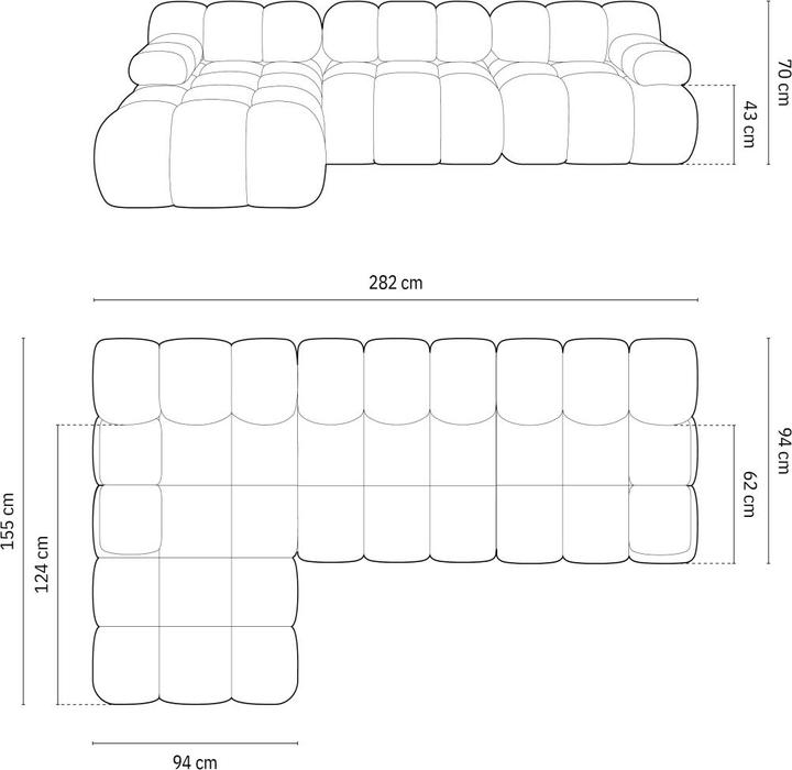 Produktbild Micadoni Bellis (Ecksofa)