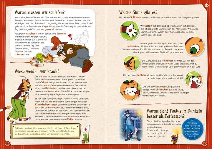 Nährwerte und Zutaten Pettersson und Findus - Kleiner Kater, grosse Fragen (Deutsch, Sven Nordqvist, 2023)