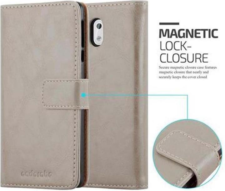 Produktbild Cadorabo Luxury Book Hülle (Samsung Galaxy J3 2017 (US Version))