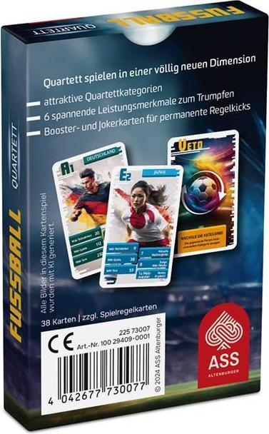 Image du produit ASS Altenburg 22573007 - Quartet - Football (Edition DE) (Allemand)