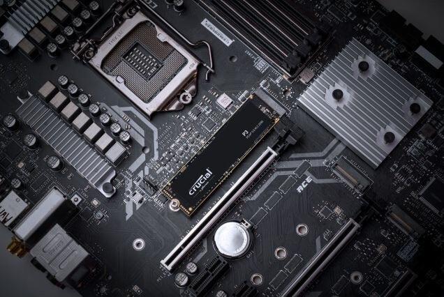 Actual product image Crucial P3 (4000 GB, M.2 2280)
