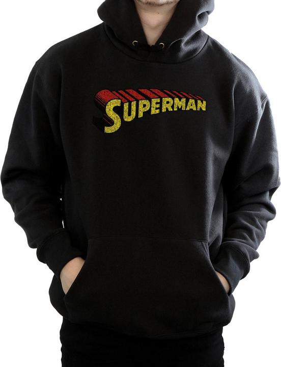 Produktbild Superman Telescopic Crackle Logo Kapuzenpullover (3XL)
