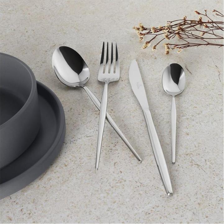 Produktbild BerlingerHaus Haus 24 teiliges Besteck-Set schmal Anthracite Collection (24 Stück, Besteck Set)