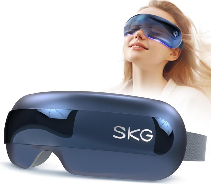 Actual product image SKG E3 Pro eye and temple massager with viewing window