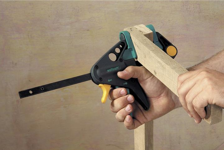 Actual product image wolfcraft wolfcraft 1 EHZ - Einhandzwinge PRO 65/300mm (300 mm)