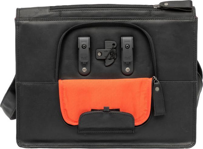 Immagine prodotto New Looxs Borsa Fellini In Pelle Nera 18l.