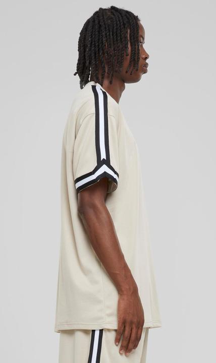 Actual product image Urban Classics Oversized Stripes Mesh Tee - 5280 (XL)