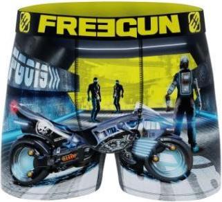 Freegun Herren Boxershort in Dose Motiv 1, Grösse M (M, Einzelpack)