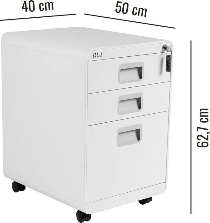 Produktbild Yaasa File Cabinet - Weiss