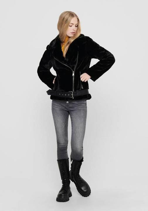 Image du produit Only Veste de motard en fausse fourrure