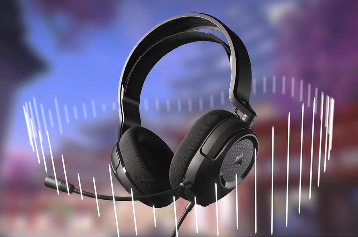 Actual product image Corsair HS35 SURROUND v2 Headset Wired Head-band Gaming Black (Cable)