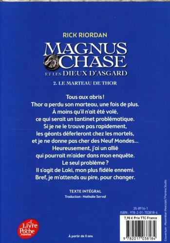 Produktbild Magnus Chase et les dieux d'Asgard (Französisch, Riordan Rick, 2018)