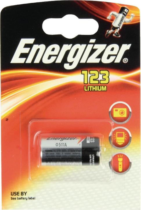 Produktbild Energizer 123 (1 Stk., CR123A, 1500 mAh)