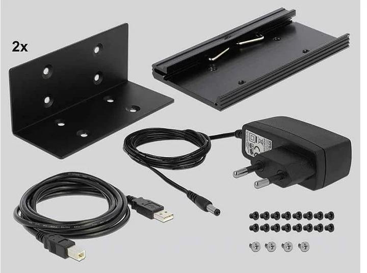 Produktbild Delock USB 2.0 zu 12 Port Serial RS-232 Hub (USB-A, 12 Ports)