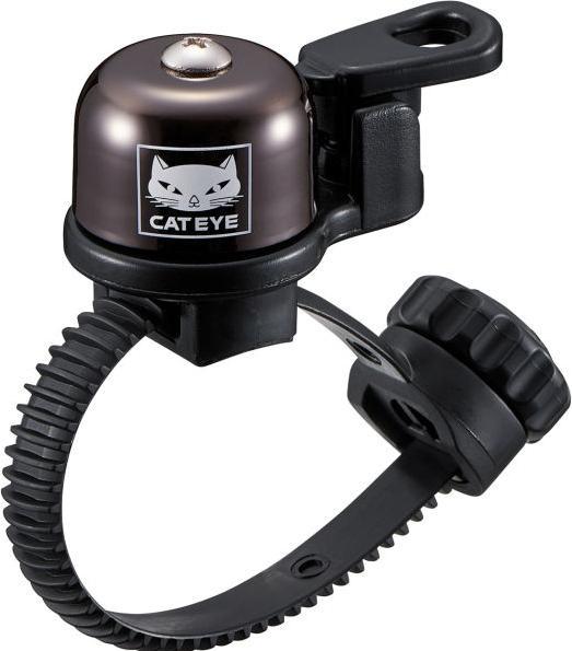 Actual product image CatEye Bell OH-2400 Micro Brass Bell Neo Black