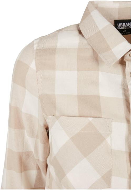 Immagine prodotto Urban Classics Camicia a maniche lunghe a quadri con risvolto (XS)