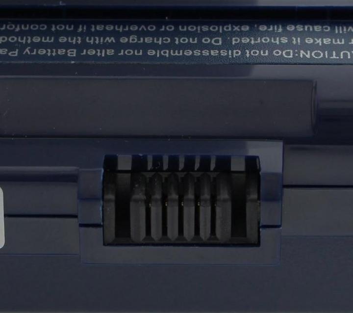 Actual product image Acer Akku Aspire One schwarz / dunkelblau (9 Cells, 6600 mAh)