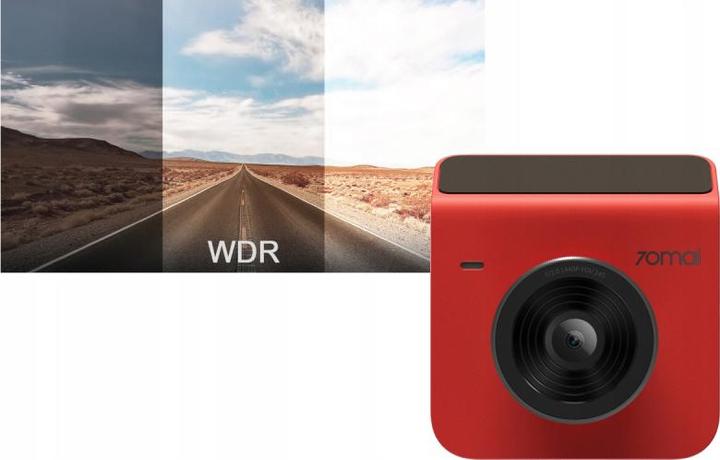 Actual product image 70mai Streckenrekorder Xiaomi Dash Cam A400 Raudon (Built-in microphone, Night vision, Wi-Fi, QHD)