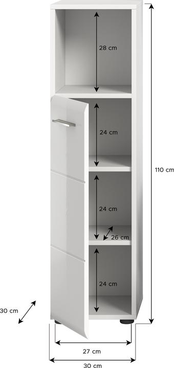 Produktbild Xonox Home Ice (30 x 110 x 30 cm)