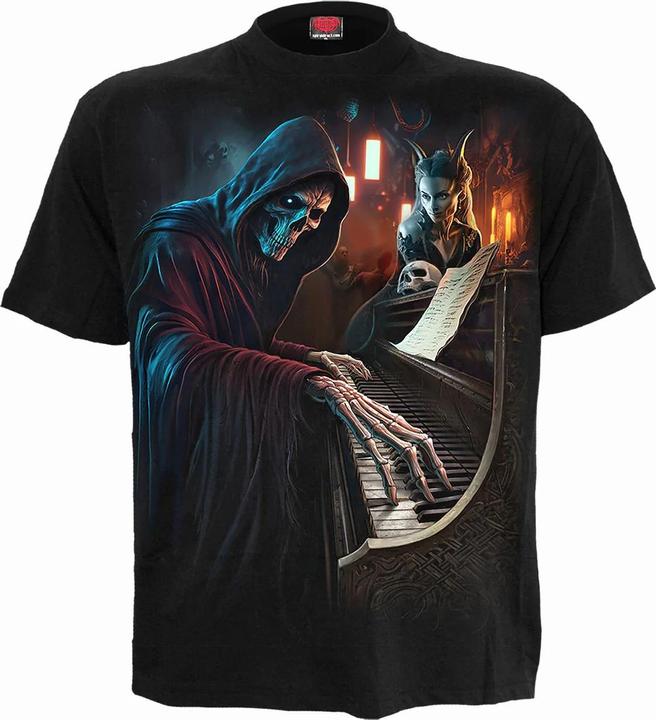 Spiral Midnight Blues TShirt kurzärmlig