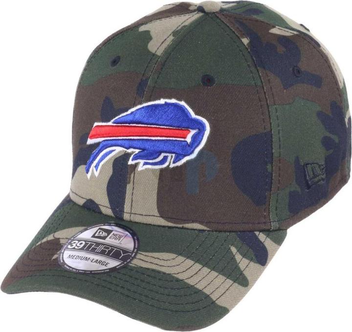 New Era NFL - Buffalo Bills - Camo Pack 39Thirty Stretch Cap Grün SM (54, 55, 56, 57)