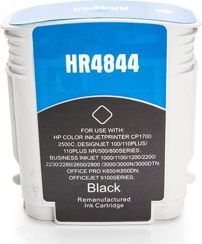 Actual product image Hermex Compatible ink cartridge HP No. 10 C4844AE black (FC)
