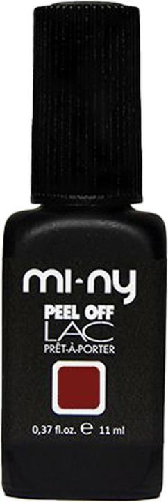 Mi-ny One Step Peel Off Gel Polish - Brick Red (Brick Red)