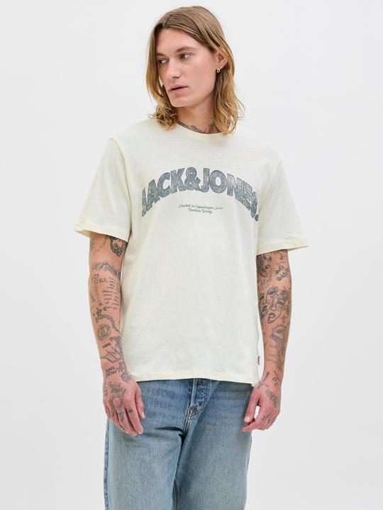 Actual product image Jack & Jones Logo Rundhalsausschnitt T-shirt T-shirt (M)