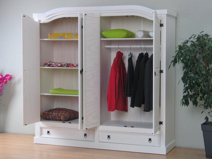 Produktbild Ebuy24 Kleiderschrank New Mexico (193 x 194 x 57 cm)
