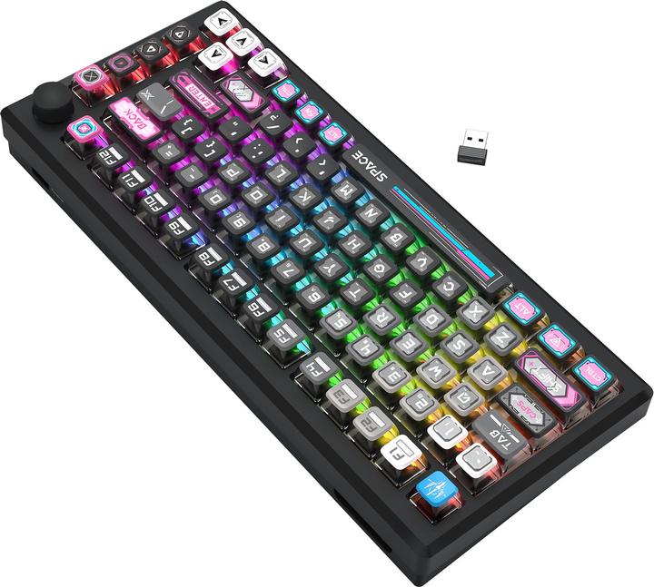 Actual product image Redragon K732MC-RGB-PRO Uranus Pro 82 (Eng. Int., Wireless)