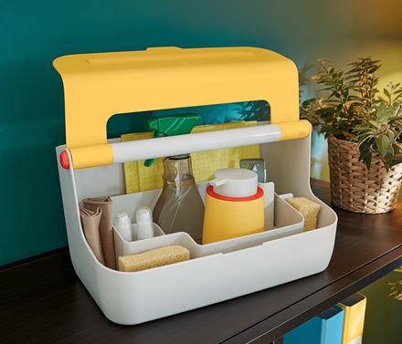 Image du produit Leitz Boîte de rangement Cosy Mobile Jaune (37 x 21.5 x 19.5 cm, 12 l)